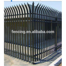 Valla galvanizada seguridad Palisade y puerta